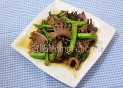 菜心炒鹅杂