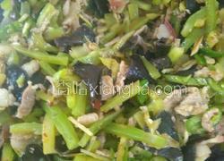 木耳莴笋炒肉
