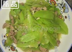 莴笋肉丝