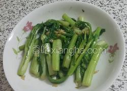 蒜蓉迟菜心
