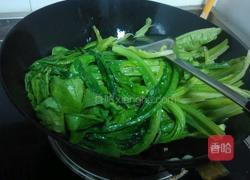 蒜蓉油麦菜的做法图解4
