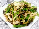 芹菜 白玉菇