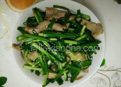 蒜苗炒腊肉