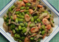 虾烧毛豆