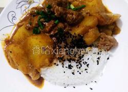 咖喱土豆鸡腿饭