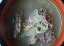 羊腿冬瓜虾米汤