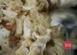 肉片莲花白的做法图解3