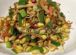 干煸黄豆芽(自发豆芽)