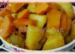 南瓜炖土豆