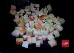 咸蛋南瓜炒鸡胸肉的做法图解6