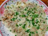 肉末虾仁蒸鸡蛋