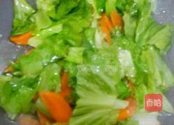 生菜胡萝卜小炒。的做法图解3