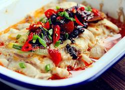 豆豉辣酱蒸鱼片