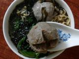 牛肉丸紫菜汤面