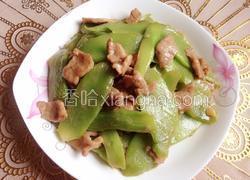 莴笋炒肉片