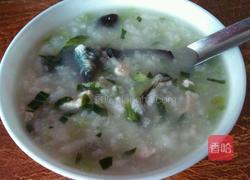 皮蛋瘦肉木耳菜粥的做法图解5