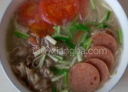 羊肉西红柿汤面