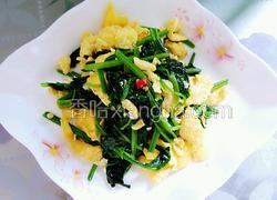 菠菜炒鸡蛋