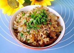 榨菜丝炒米饭