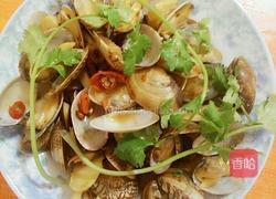 爆炒花蛤的做法图解4