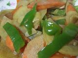土豆片炒大辣椒的做法[图]