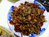 腊肠干豆角 下饭菜的做法[图]