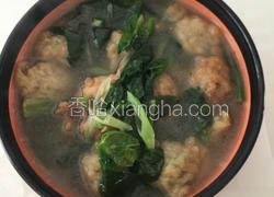 菠菜丸子汤