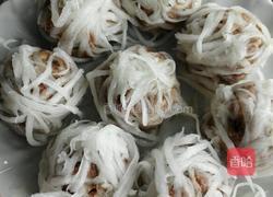 萝卜丝裹肉丸的做法图解8