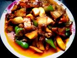 回锅肉炒时蔬