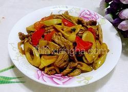 肉炒笋片