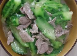 丝瓜炒瘦肉