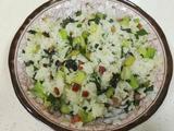 青菜腊肉炒饭