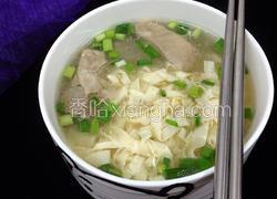 羊肉千张汤