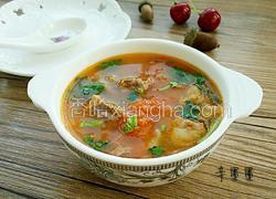 西红柿牛肉汤