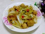 干锅鱼丸娃娃菜