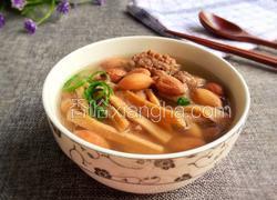 鱿鱼干花生排骨汤