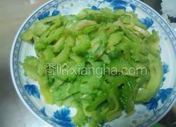 清炒苦瓜