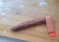 中式奶香巧克力卷的做法图解11