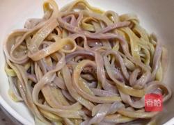 彩虹条纹面条的做法图解16