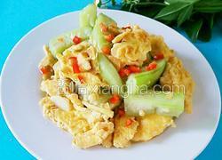 丝瓜炒蛋