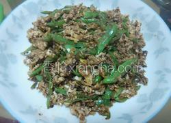 虾酱炒豆角