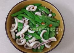 荷兰豆炒鱿鱼
