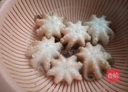 耗油八带鱼扣西兰花的做法图解11