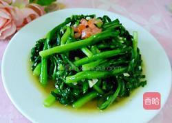 蒜蓉菜心的做法图解6