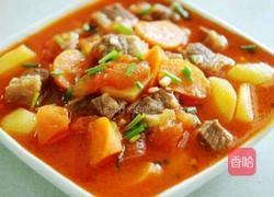 粤菜：里脊肉土豆番茄汤的做法图解5
