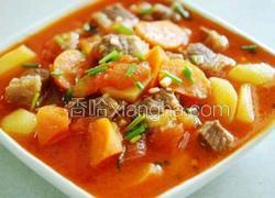 粤菜:里脊肉土豆番茄汤