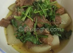 青萝卜炖牛腩