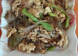 尖椒鸡蛋炒粉皮
