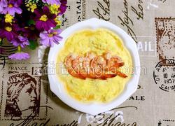 虾仁豆腐鸡蛋羹