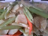 芹菜炒土豆片